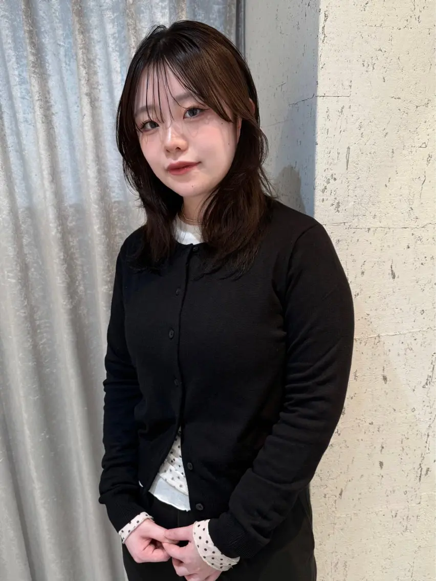 ミディアム カラー カット トリートメント mai / linoah˚✧のヘアスタイル