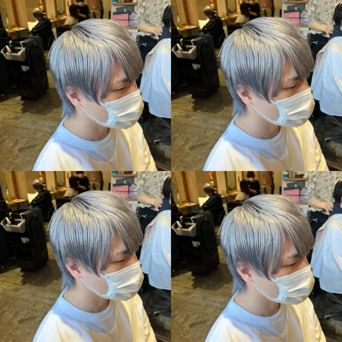 カラー メンズ レイヤー×艶髪特化 マネージャー安藤光司のヘアスタイル