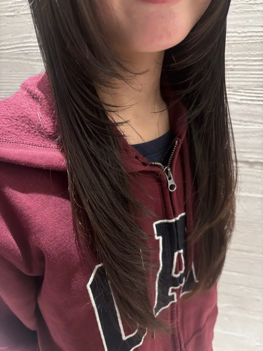 ♥️巻いても巻かなくても可愛い♥️ ✂︎レイヤースタイル✂︎の写真