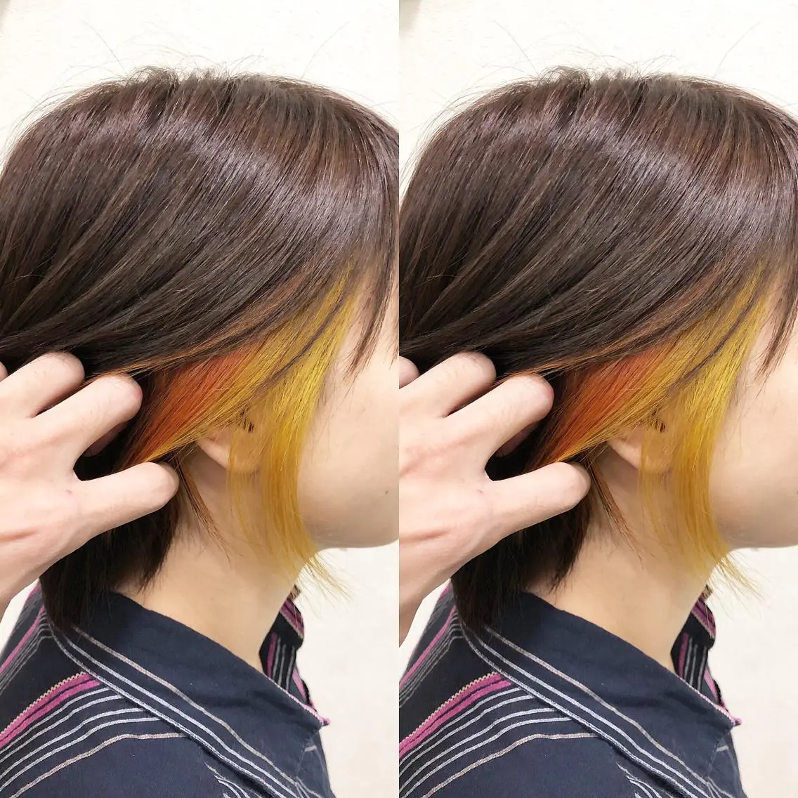 ショート カット ヘアカラー トリートメント 具志 正太のヘアスタイル