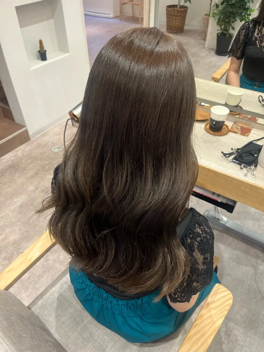 ロング カラー カット ヘアカラー トリートメント littlenene /たちばなのヘアスタイル