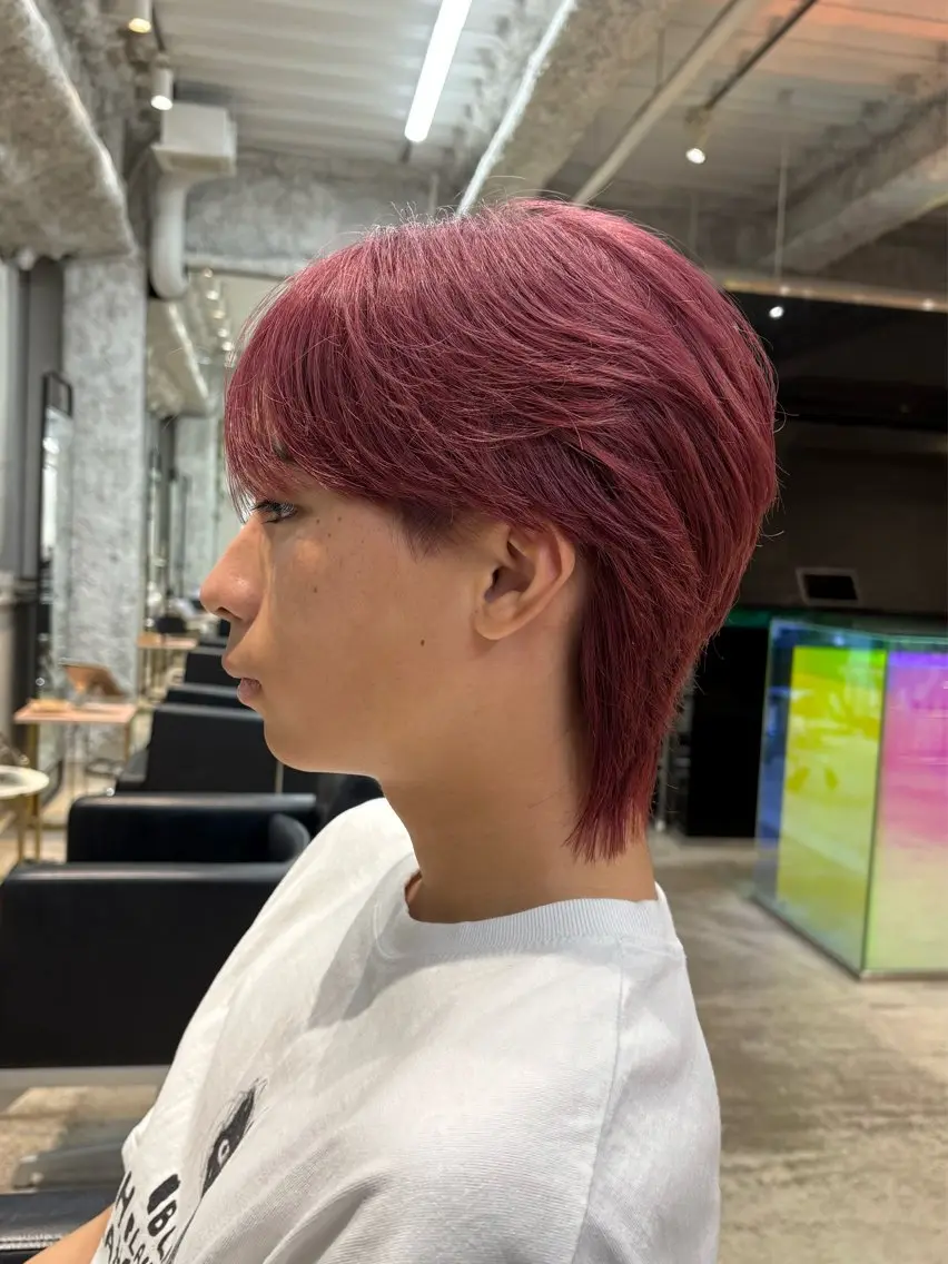 カラー メンズ ANY/メンズ特化/ シバヤ ユウキのヘアスタイル