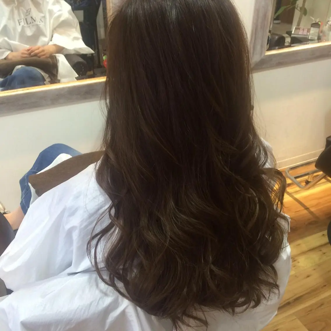 ロング カラー MIZUHO / ダブルカラー髪質改善のヘアスタイル