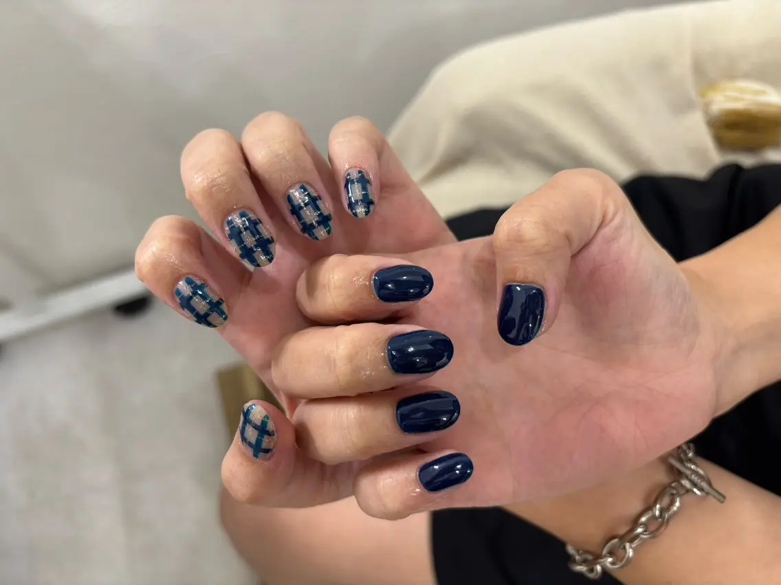 ネイル ハンドネイル THREE nail 長谷川のネイルデザイン