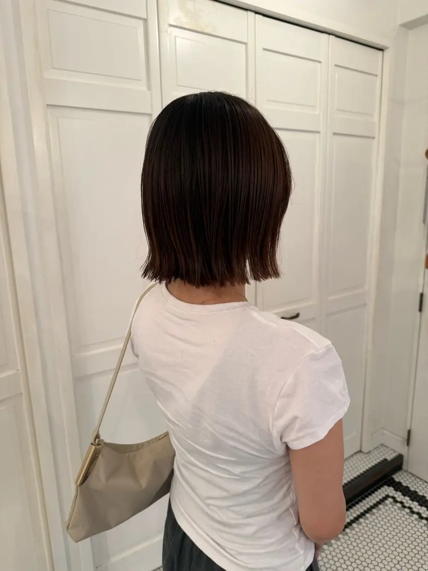 ショート ボブ 升方 楓のヘアスタイル