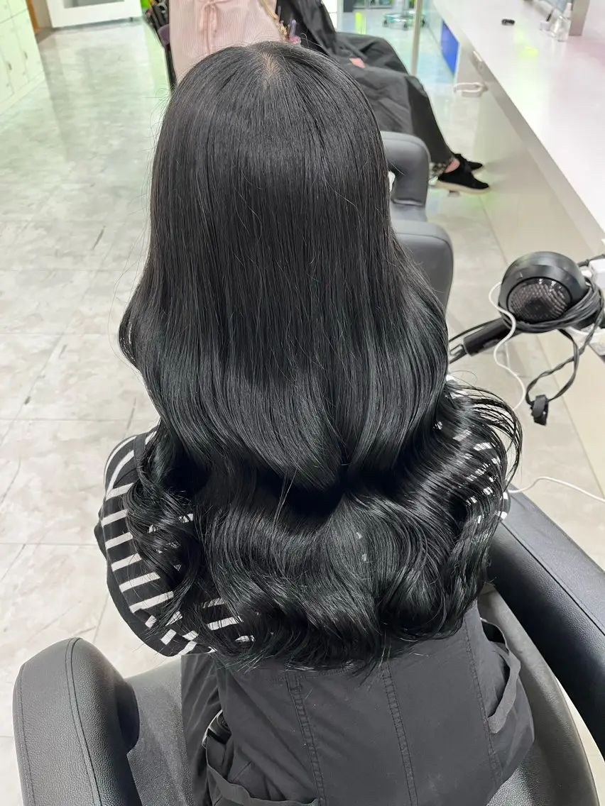 ロング カラー 黒髪 髪質改善 トリートメント ブリーチなし特化 美容師💖SAE💖のヘアスタイル