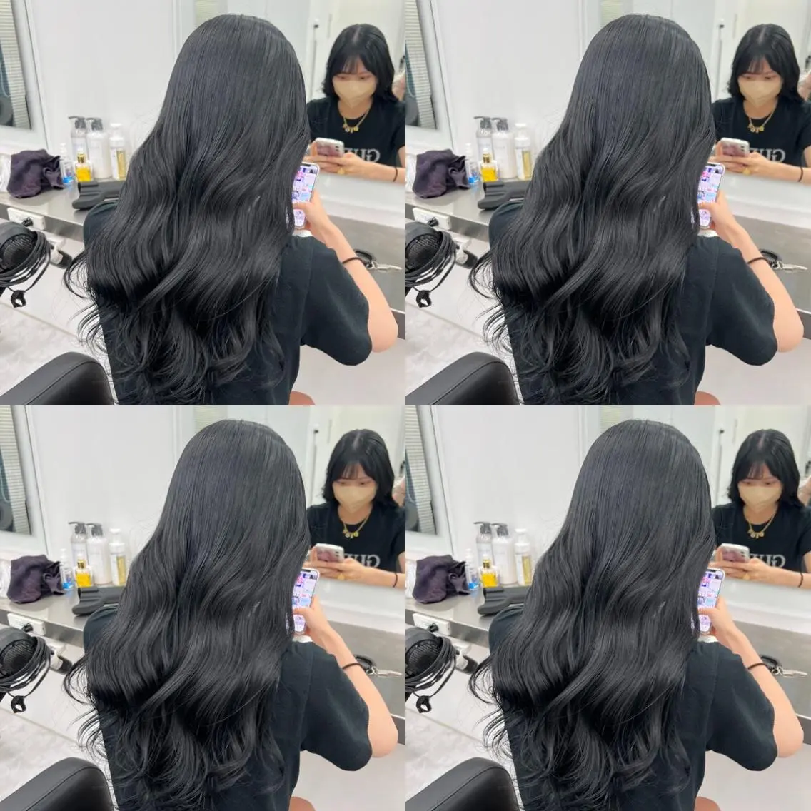 セミロング カラー ブリーチなし透明感 カラー/MISANOのヘアスタイル