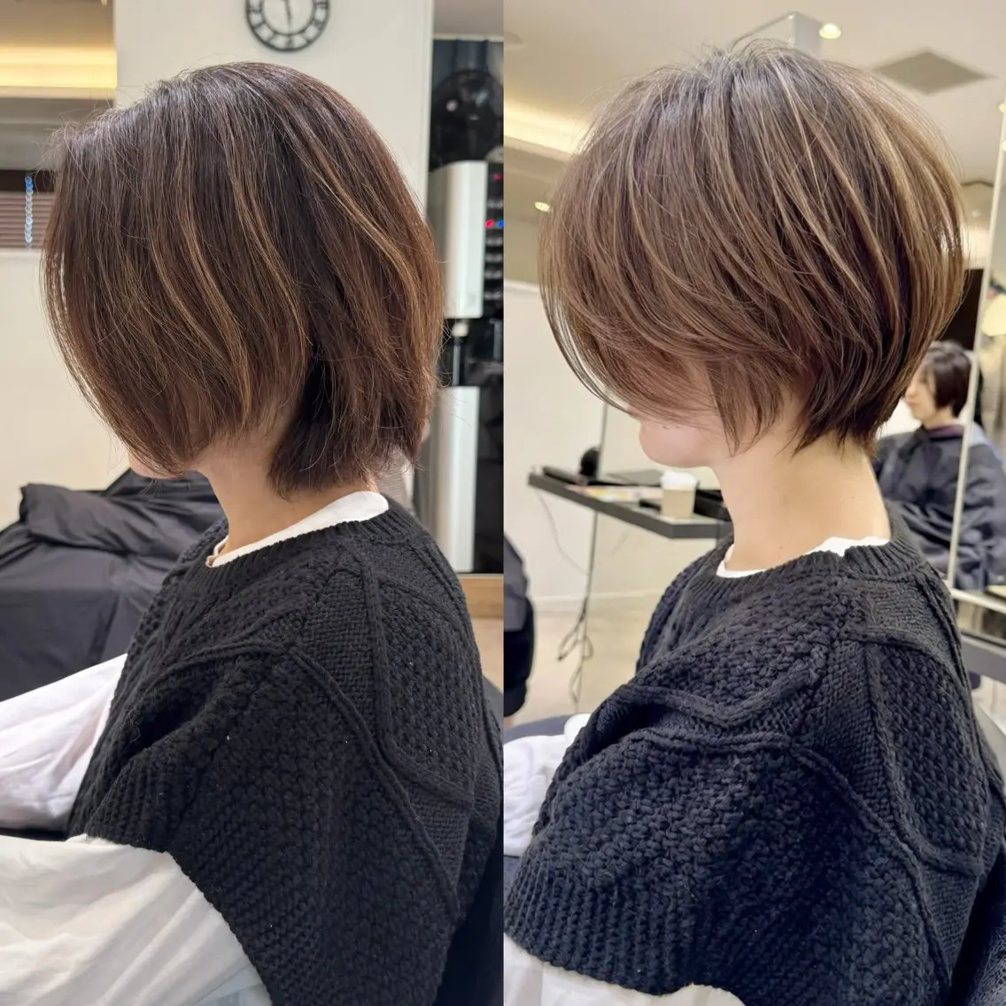ショート 絶壁補正くびれ ショート✂️ 井川のヘアスタイル