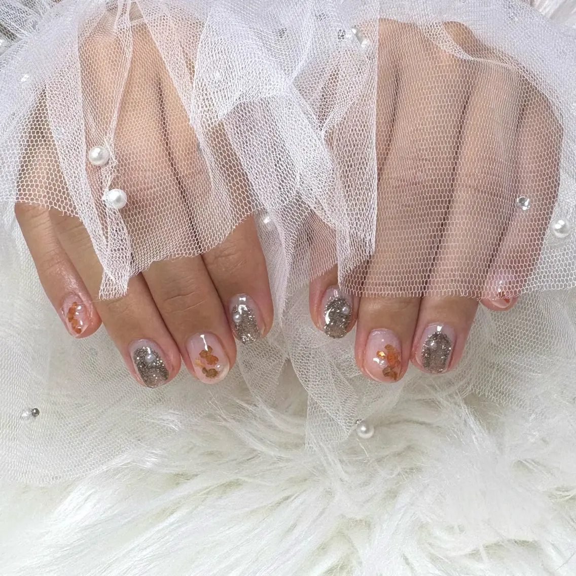 ネイル ぷっくりネイル ハンドネイル SHINE nail salonのネイルデザイン
