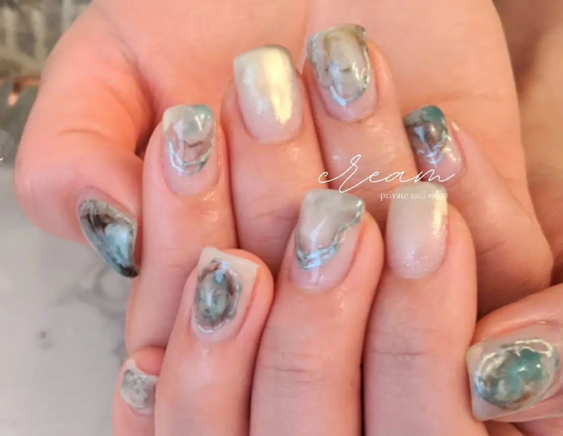 ネイル 持ち込み ハンドネイル cream. nailのネイルデザイン