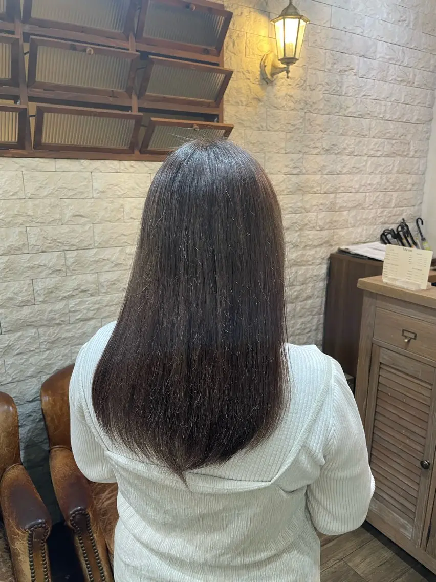 ロング カラー レイヤーカット 🌱 はるかのヘアスタイル