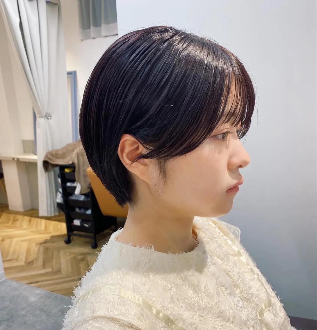 ショート カラー 🟩白髪ぼかし ショート/大司のヘアスタイル