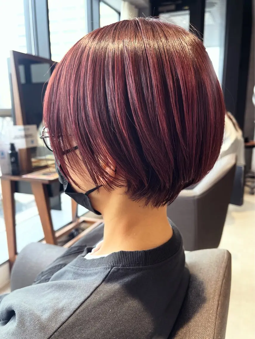ショート カット ヘアカラー FORCE 荻原卓冶のヘアスタイル