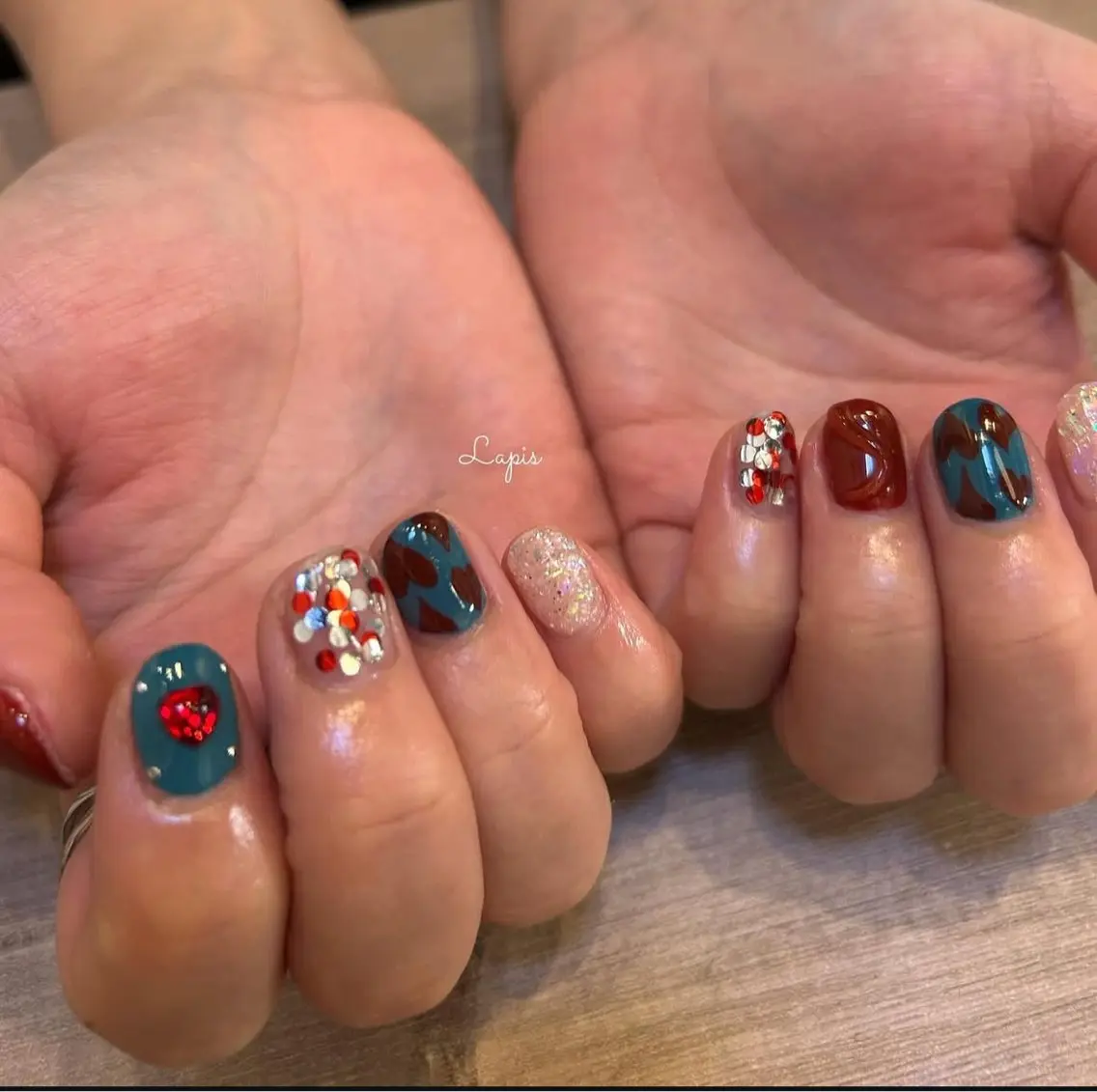 ネイル ハンドネイル Lapis *のネイルデザイン