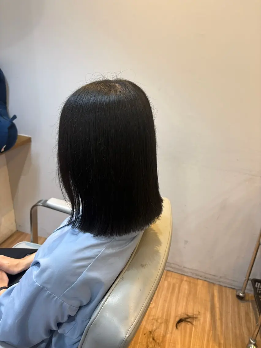 ミディアム ヘアカラー トリートメント 韓国ヘアー🇰🇷 MIWAのヘアスタイル