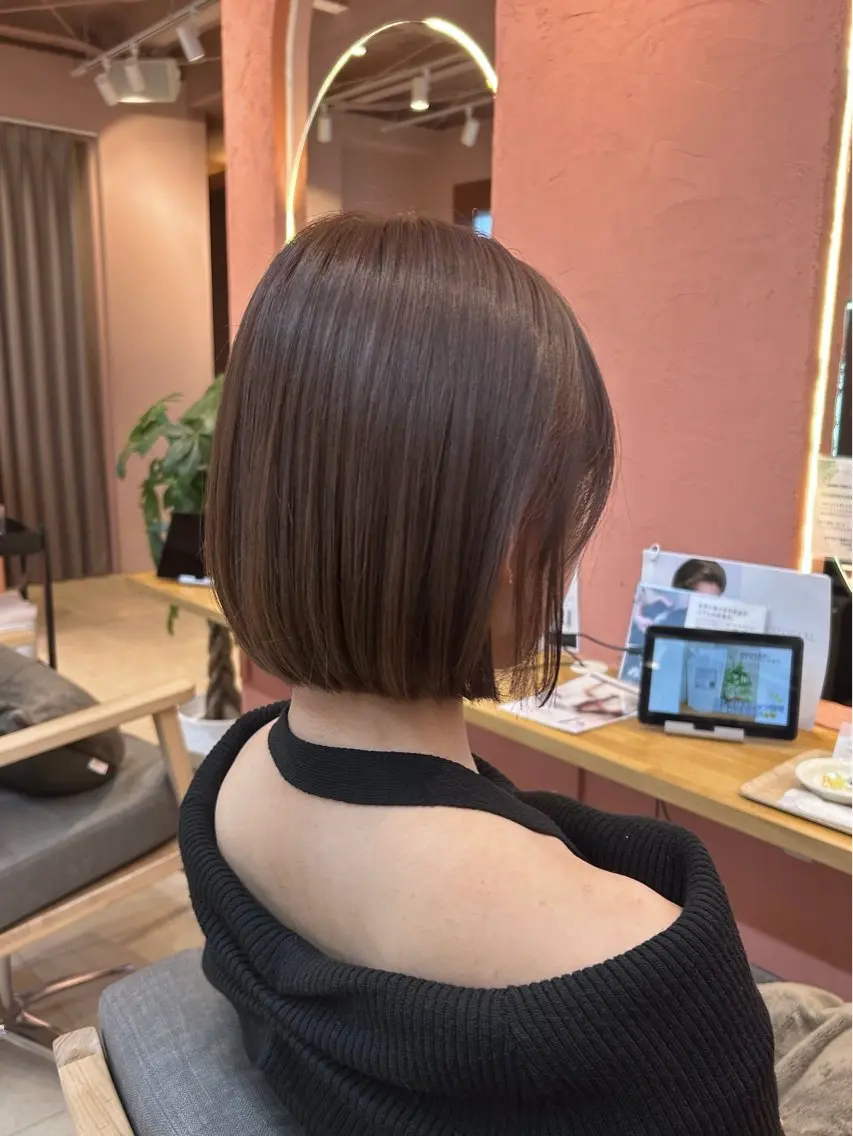 ショート カラー 透明感カラー 韓国風ヘア トリートメント ·.⟡ 福田 彩乃 エクステモデル募集中のヘアスタイル