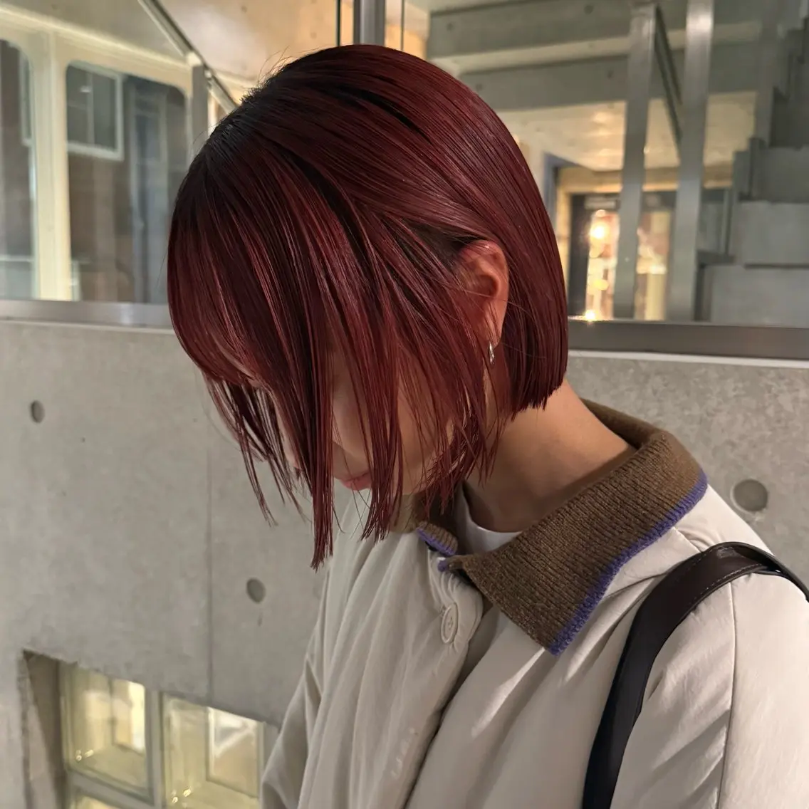 カラー ヘアカラー トリートメント RINA .のヘアスタイル
