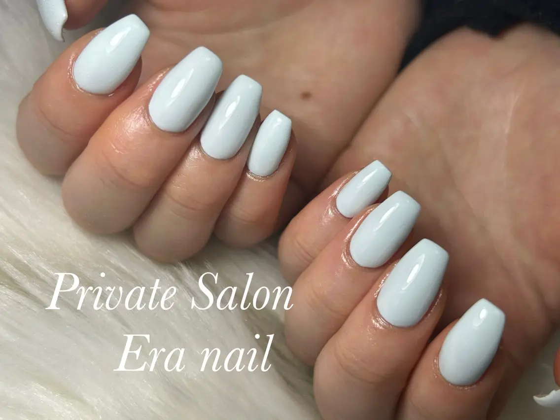 ネイル ワンカラーネイル ハンドネイル Era nailのネイルデザイン