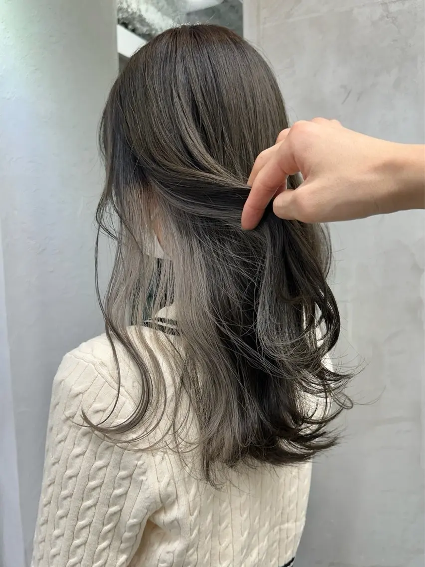 カラー カット ヘアカラー トリートメント ブリーチダブルカラー 【koide】のヘアスタイル