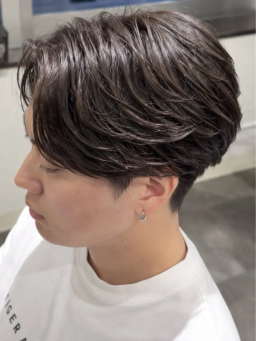 ショート パーマ メンズ est-r. Shionのヘアスタイル