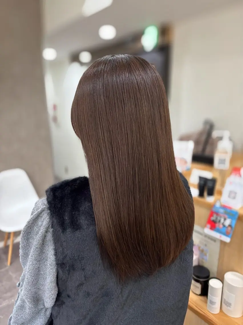 ロング カラー カット ヘアカラー トリートメント (kakko) ayumiのヘアスタイル