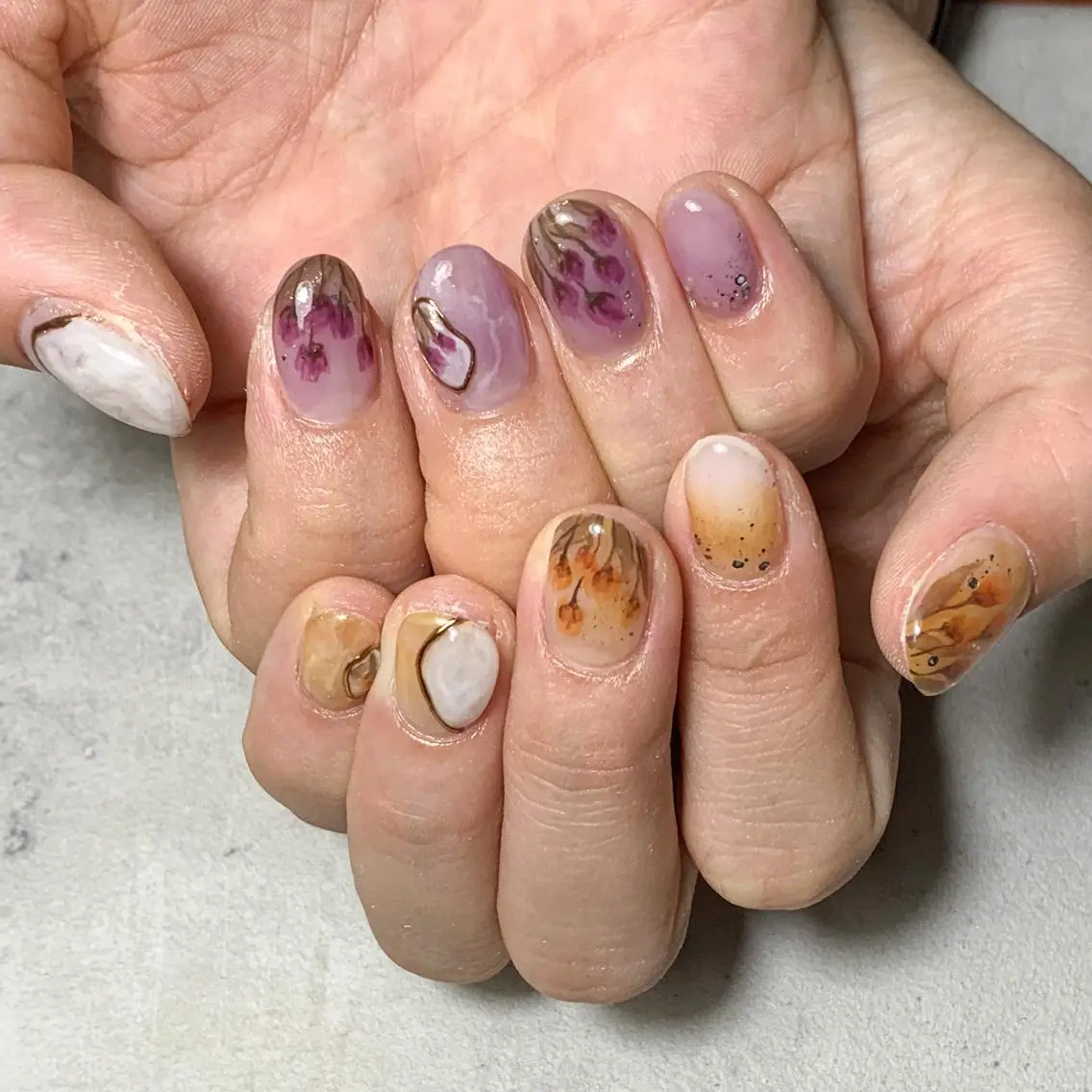 ネイル ハンドネイル FIORITURA aiのネイルデザイン