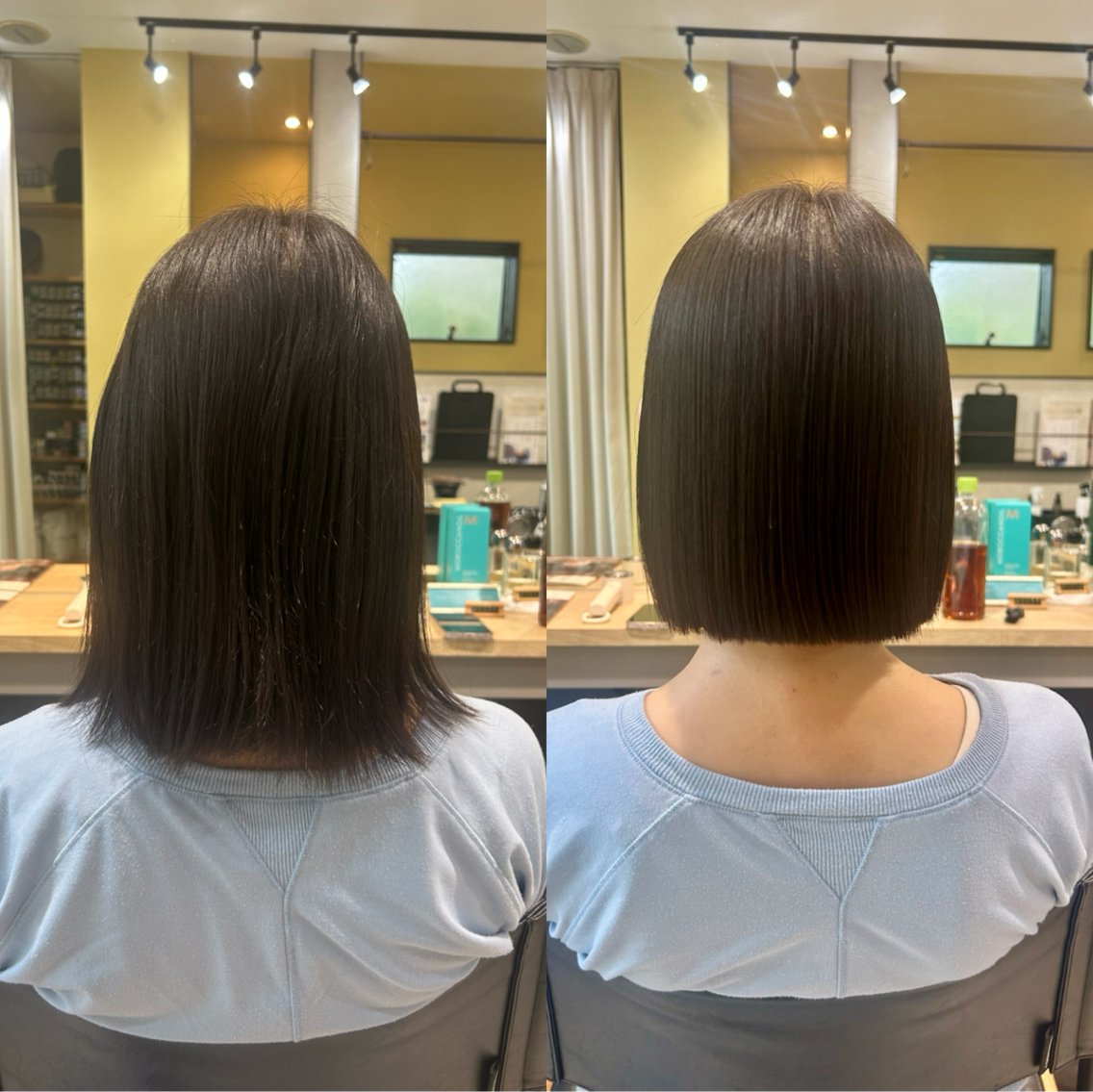 ショート パーマ 髪質改善 ストレートパーマ カット 縮毛矯正 トリートメント hub hair レイヤー/ナチュラルのヘアスタイル
