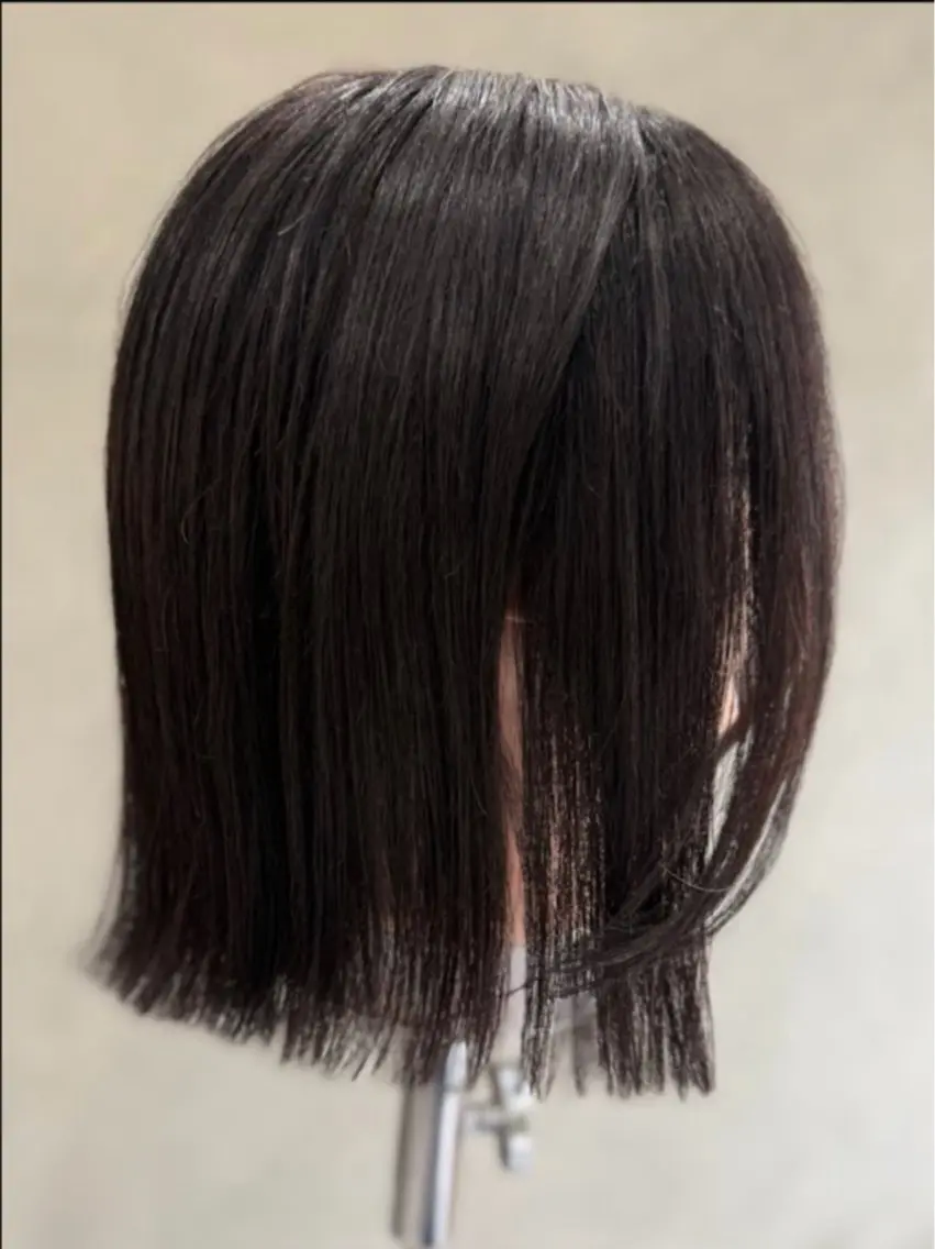ショート 切りっぱなしボブ ボブ 朝倉 大輝のヘアスタイル