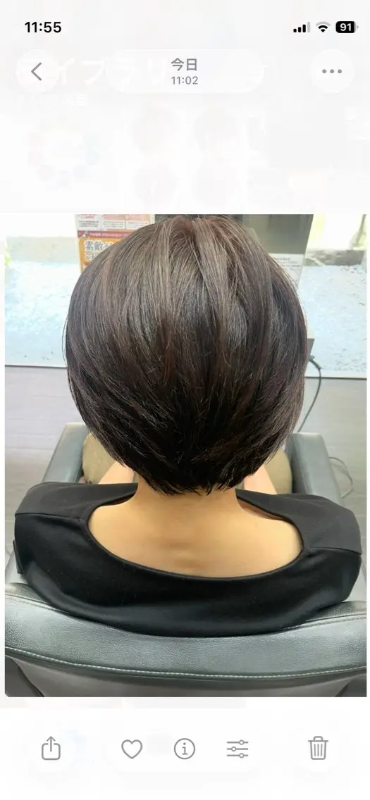 ショート ヘアプロデュース aromaのヘアスタイル