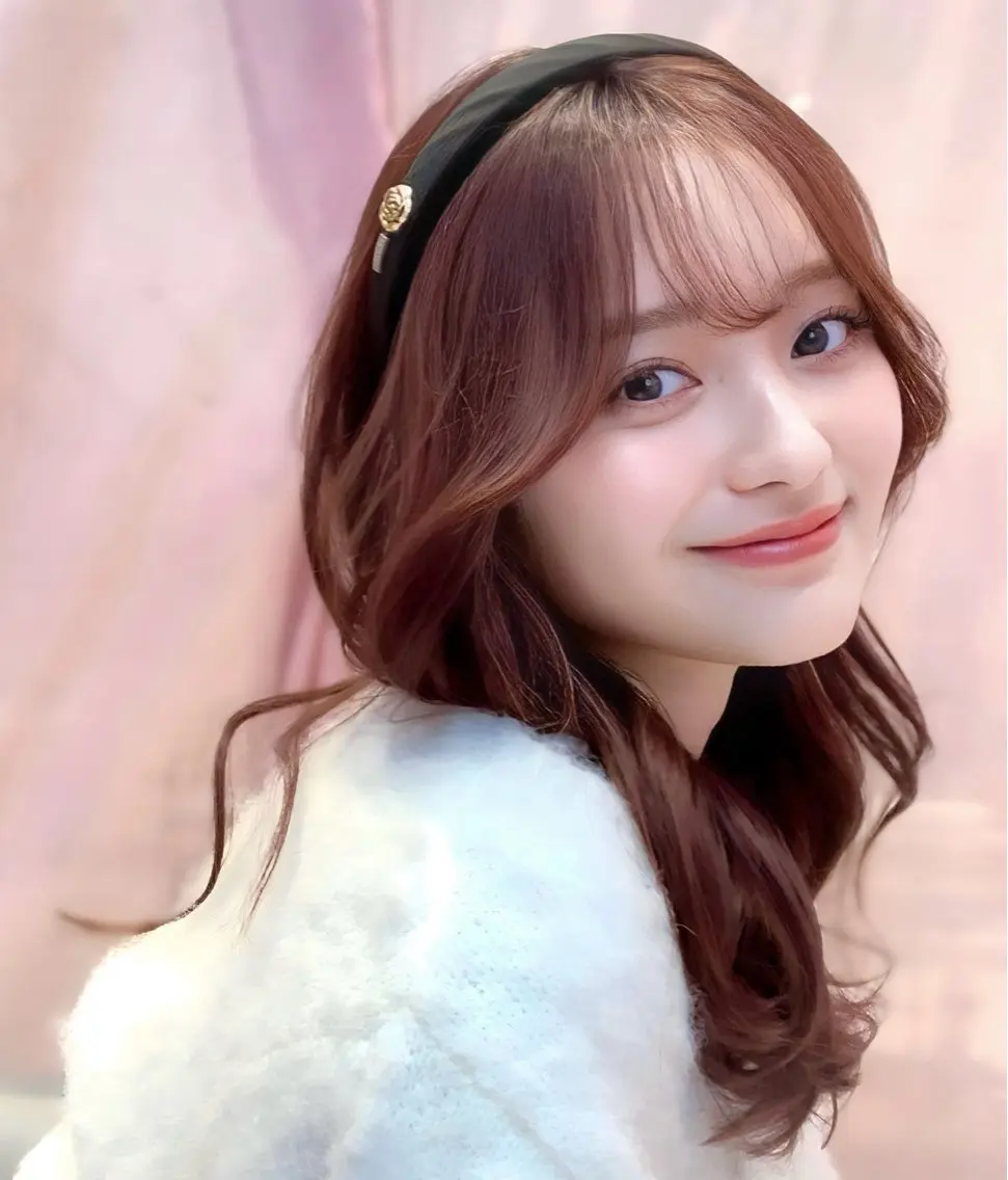 ミディアム カラー カット ヘアカラー トリートメント ヘッドスパ ヘアセット 韓国ヘア/レイヤー/ 顔まわり/りょーとのヘアスタイル