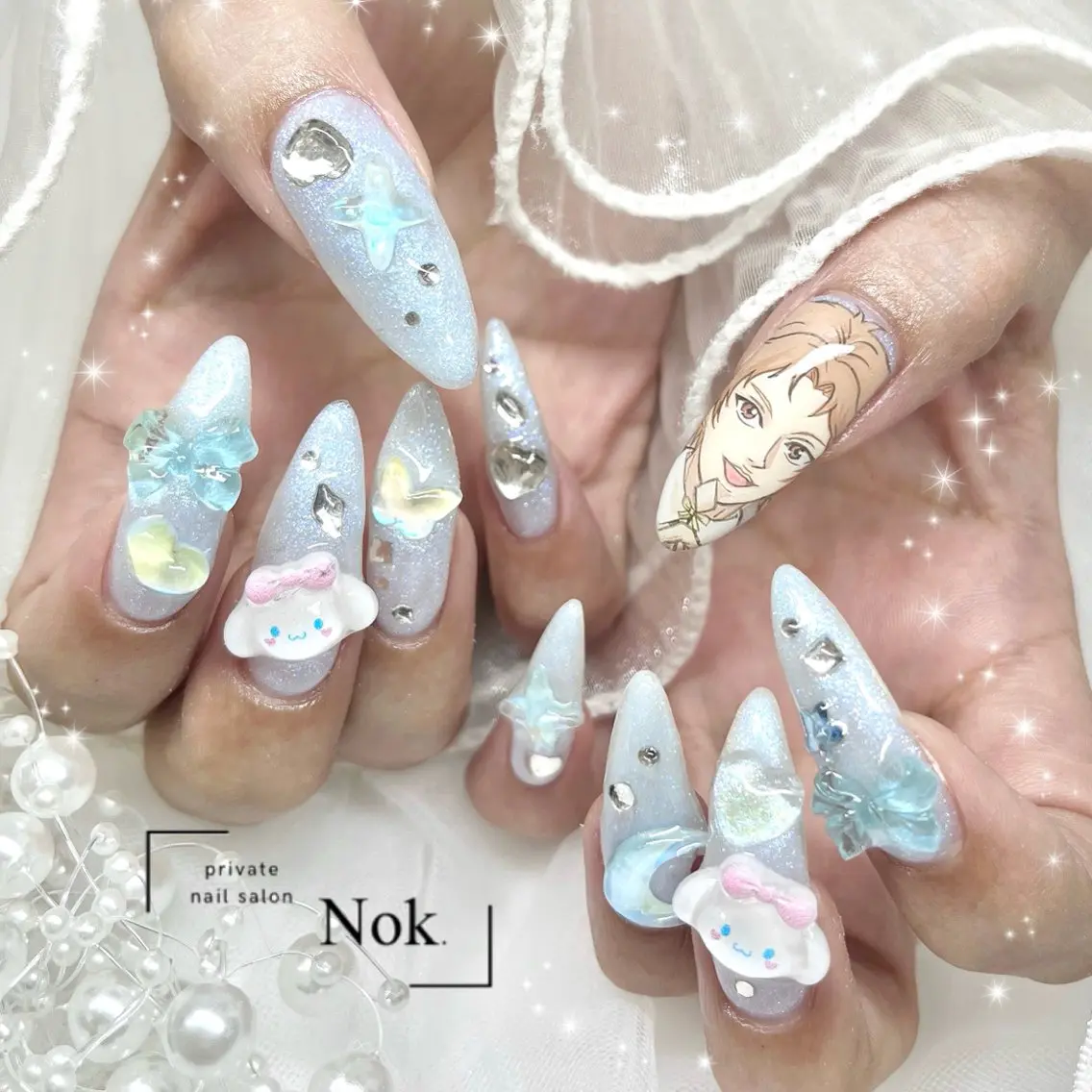 ネイル ハンドネイル 池袋痛ネイル Nok. 渡辺のネイルデザイン