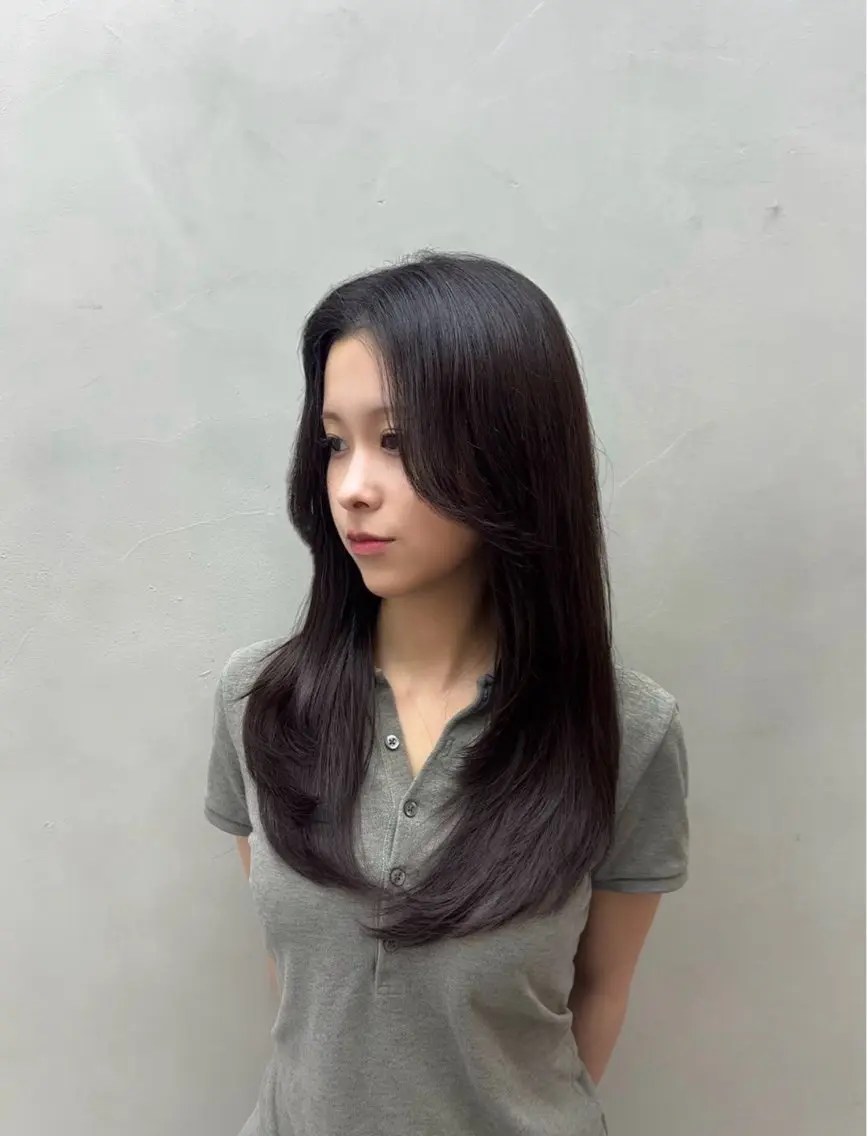 ロング レイヤー特化/ 渋谷 りむのヘアスタイル