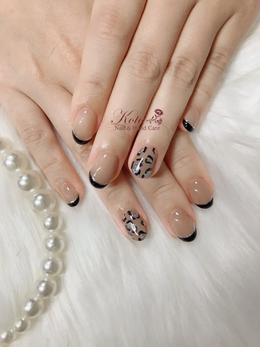 ネイル 長さ出し ジェルネイル 持ち込み ニュアンスネイル 赤色 ハンドネイル Nail Salon KOTOのネイルデザイン