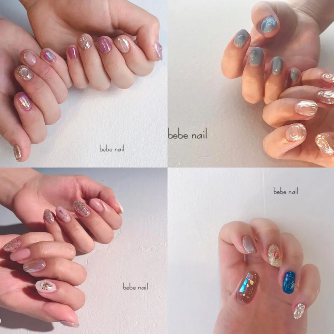 ネイル アートネイル ニュアンスネイル 春ネイル Ann nailのネイルデザイン
