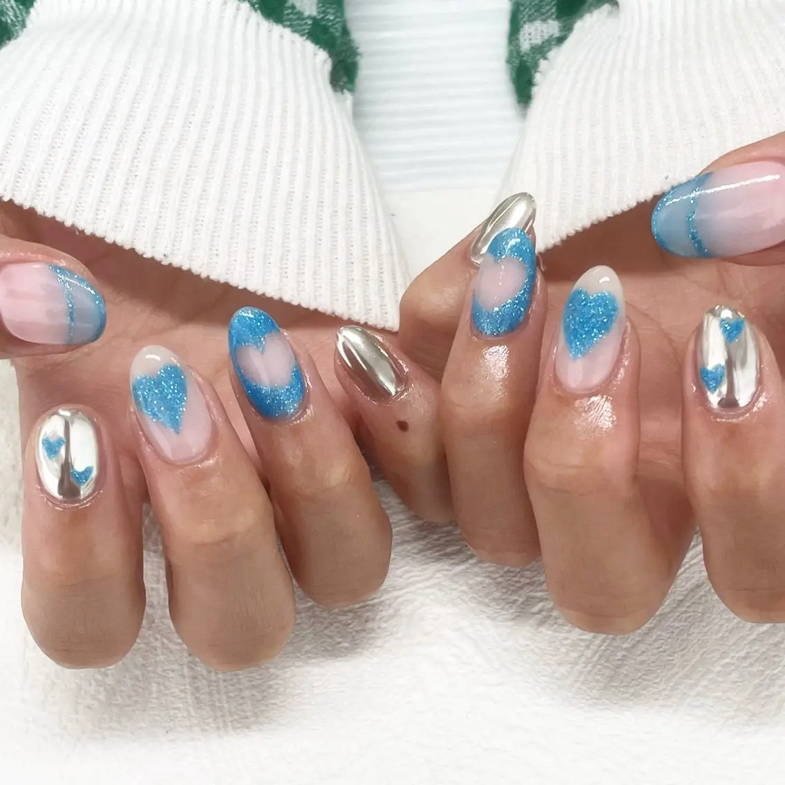 ネイル ハンドネイル 💖𝓜𝓲𝓸 /6月予約受付中💖のネイルデザイン