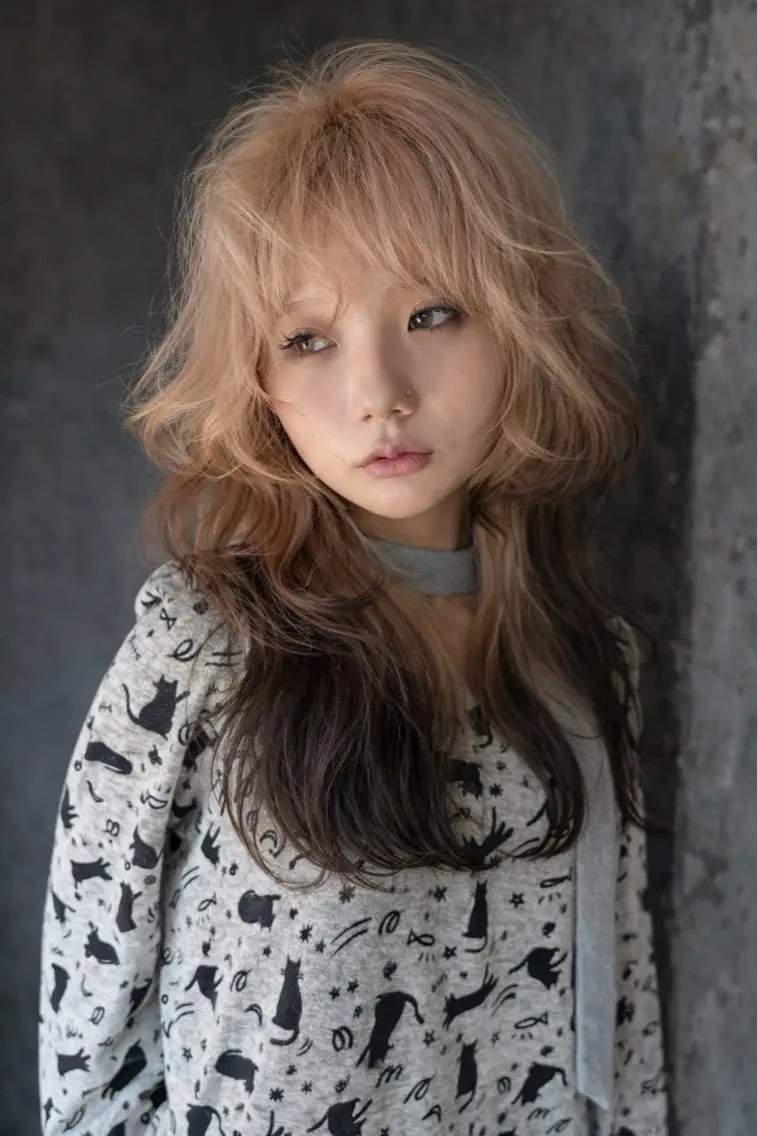 ロング カラー Nana/ 透明感艶カラー💖のヘアスタイル