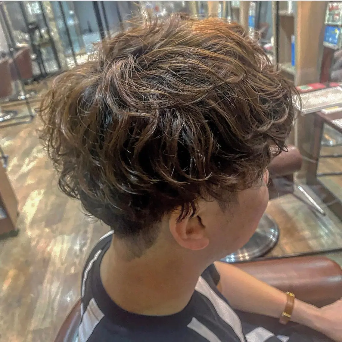 パーマ 藤原 侑香のヘアスタイル