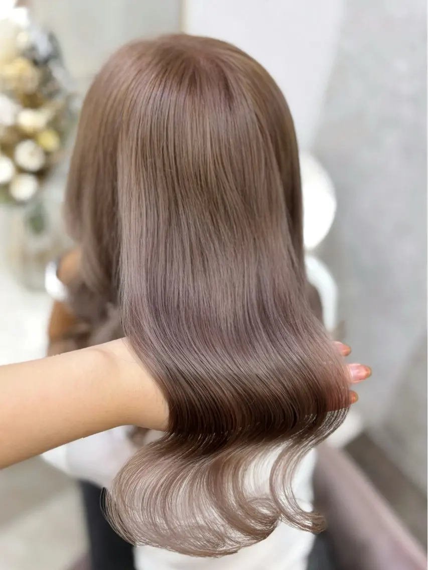 ミディアム カラー ヘアカラー 🫧そあん🫧大宮 カットモデル様募集中のヘアスタイル