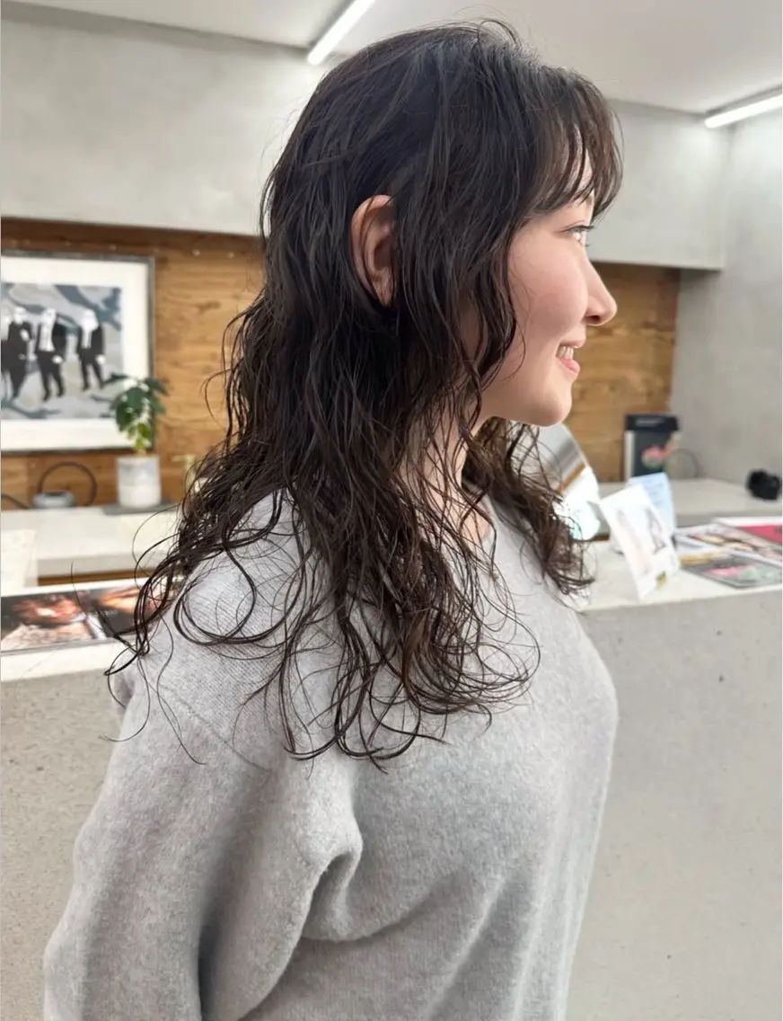 【2回目クーポン】カット＋ナノスチームスパイラルパーマの写真