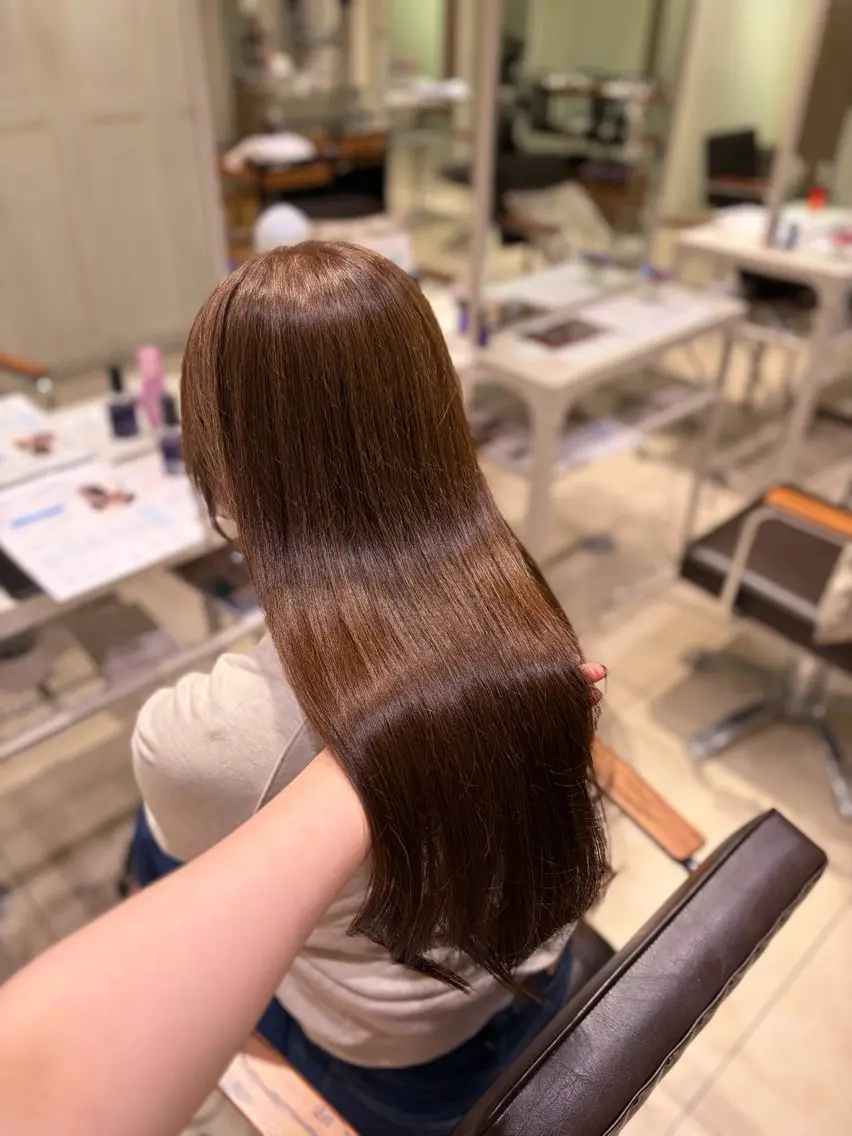 カラー カット ヘアカラー トリートメント Yu-ki🫧 /ハイトーンカラーのヘアスタイル