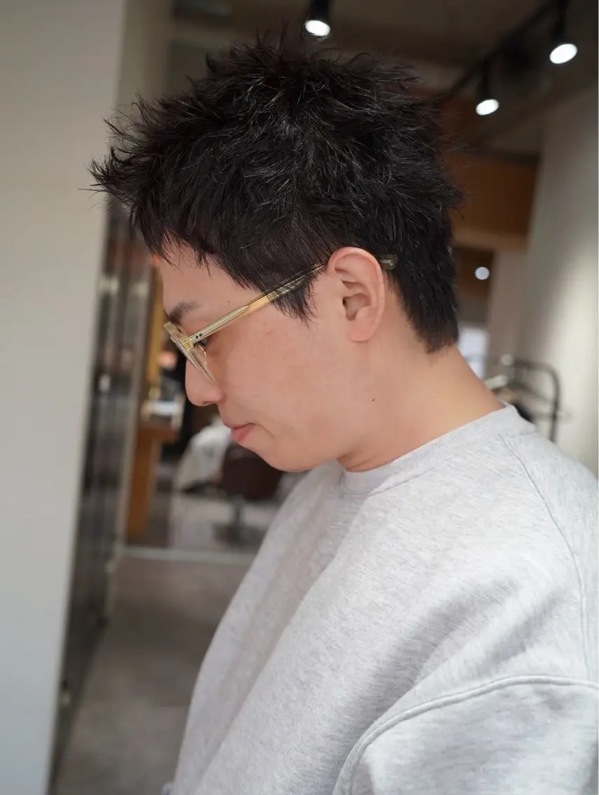 パーマ メンズ パーマ 縮毛矯正モデル募集中 SORAのヘアスタイル