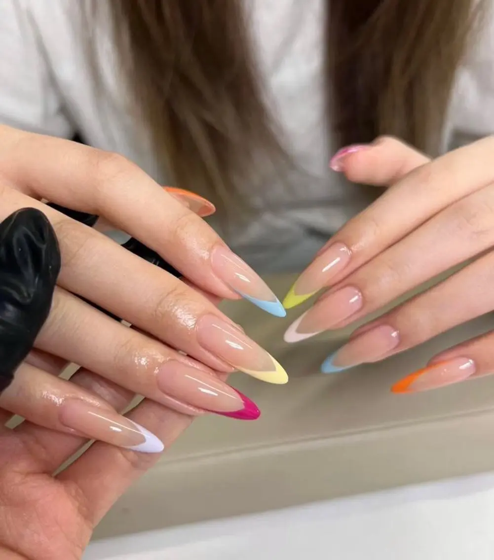 ネイル アートネイル ジェルネイル 韓国ネイル ニュアンスネイル 夏ネイル ハンドネイル Umee Nailのネイルデザイン
