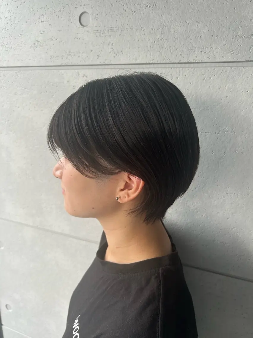 ショート カット ヘッドスパ 盛本 彩乃のヘアスタイル
