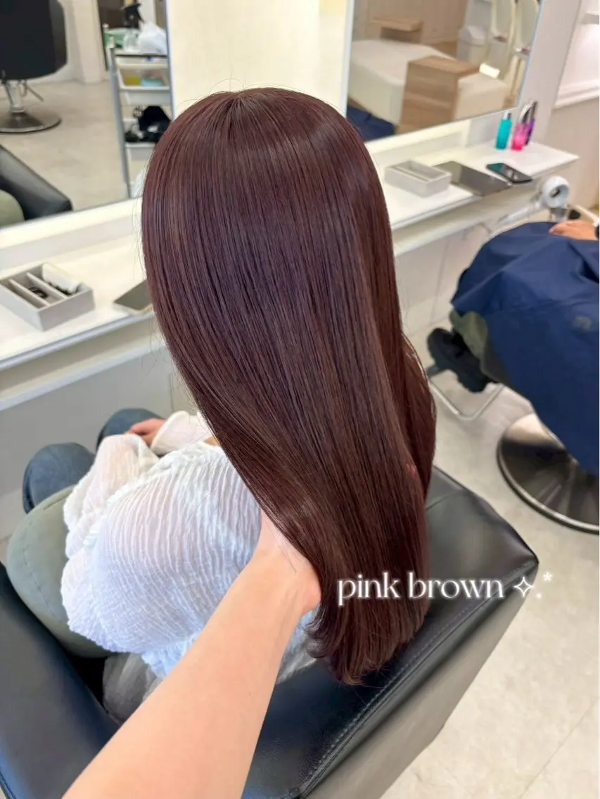 ロング カラー ヘアカラー parvemix ／川崎 はるひ🎀のヘアスタイル