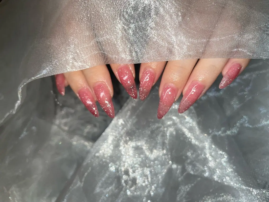 ネイル フラッシュネイル ラメ(グリッター) nailsalon Meiriのネイルデザイン