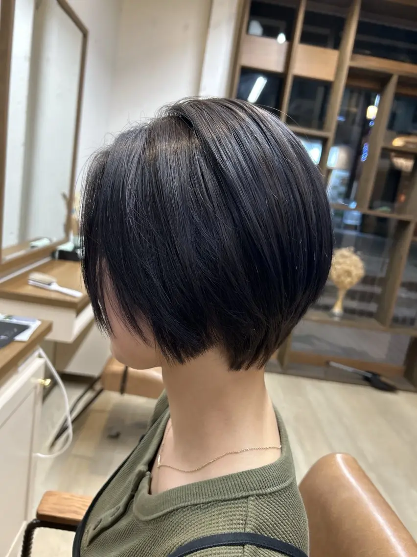 ショート 井上 愛梨のヘアスタイル