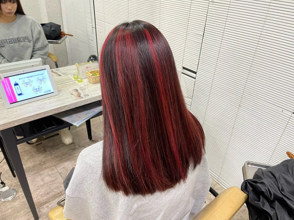 🌼ハイライトカラー＋カット🌼の写真
