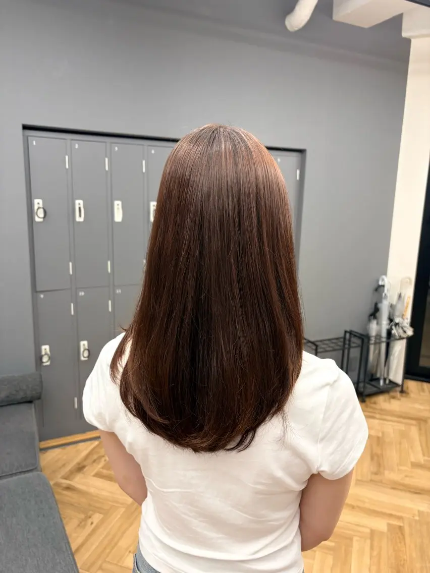 カラー 楠 彩乃のヘアスタイル
