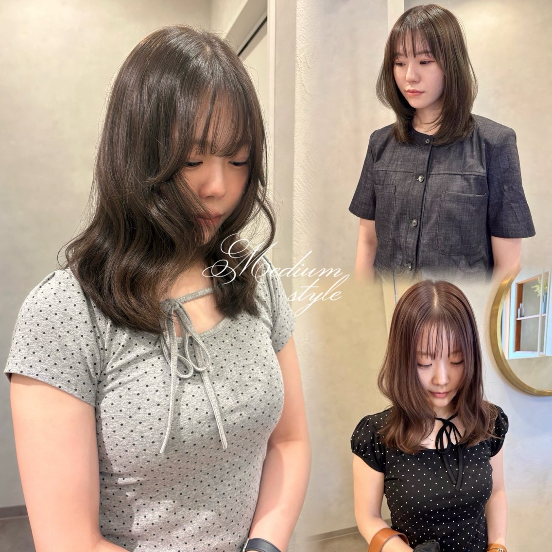 ミディアム Lita./ sumireのヘアスタイル