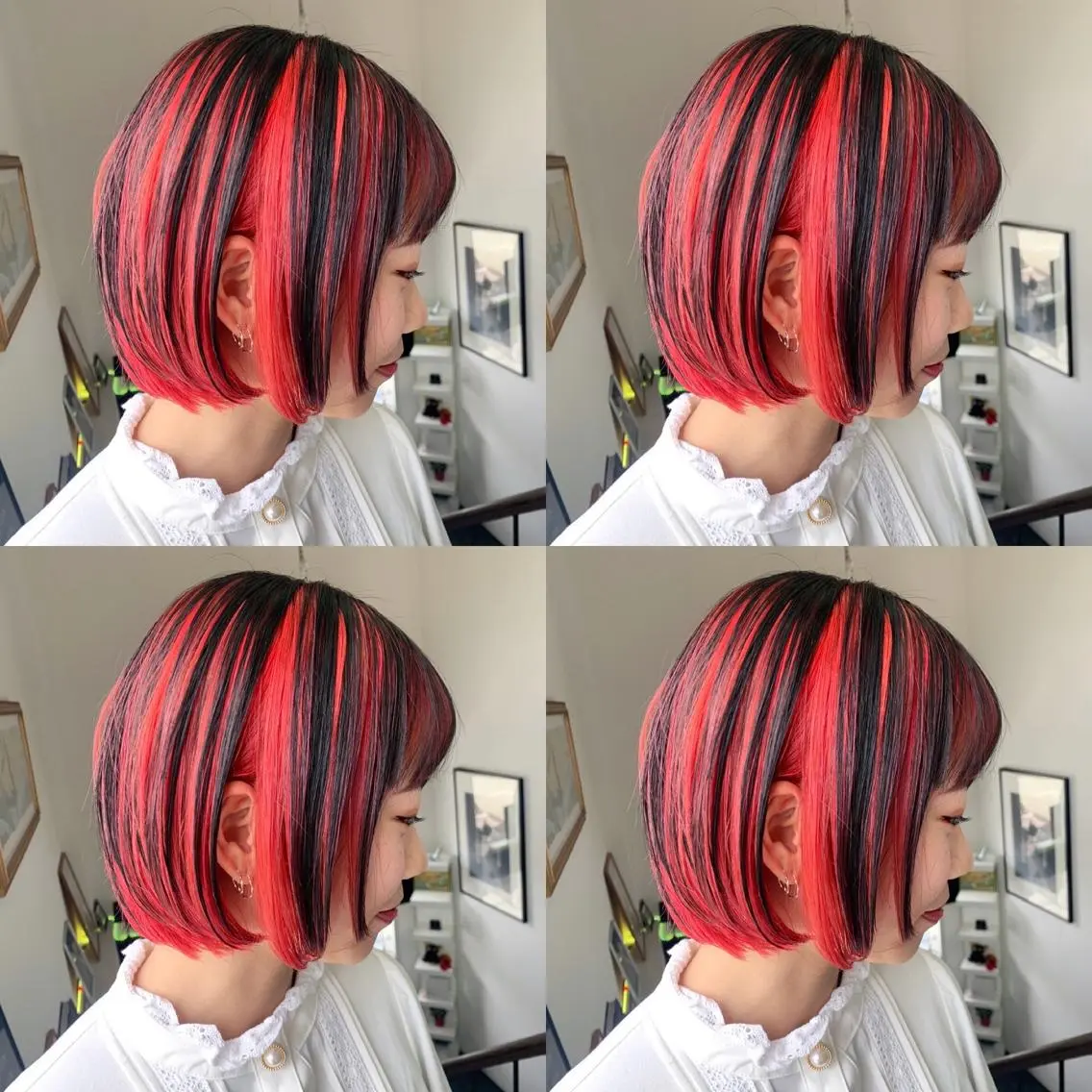 ショート ヘアカラー 佐藤 香太のヘアスタイル